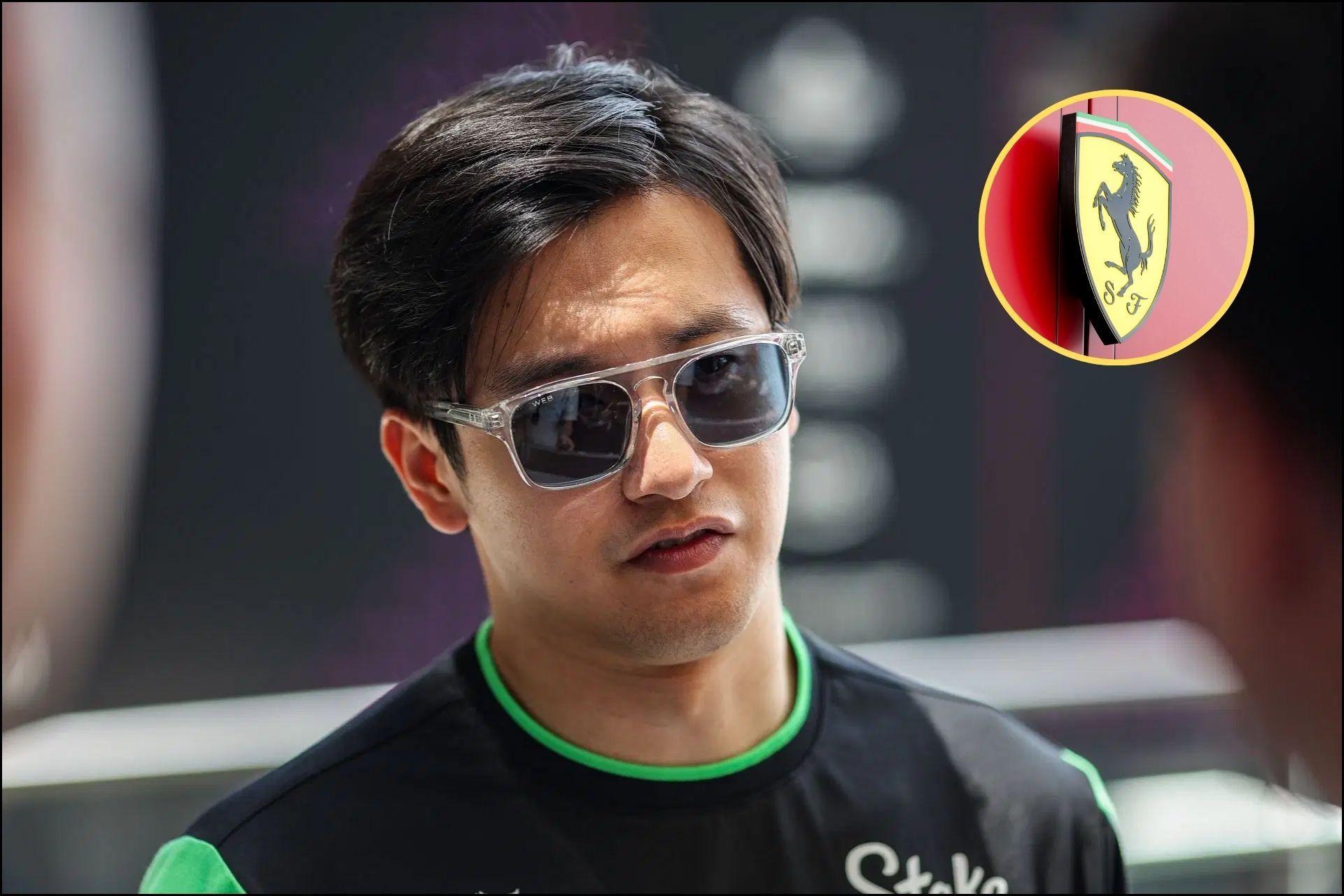 Reports claim Zhou Guanyu could join Ferrari as a reserve driver (Getty Images)