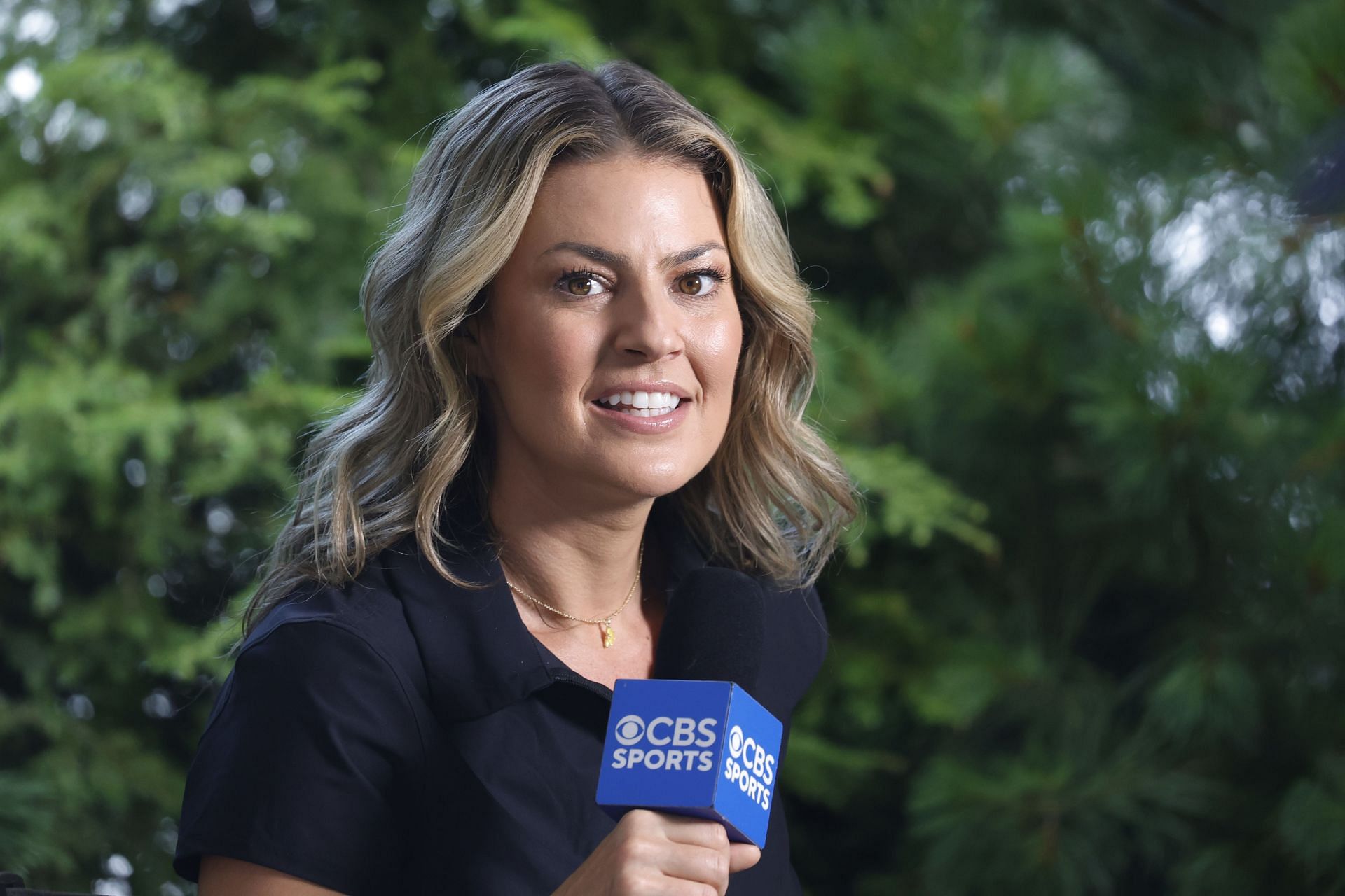 Amanda Balionis is the leading sports anchor on CBS - Source: Getty