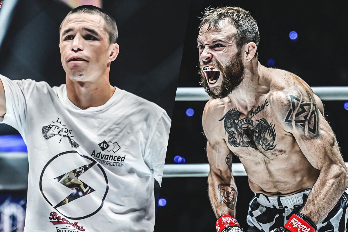 Reece McLaren and Jarred Brooks - Photo by ONE Championship