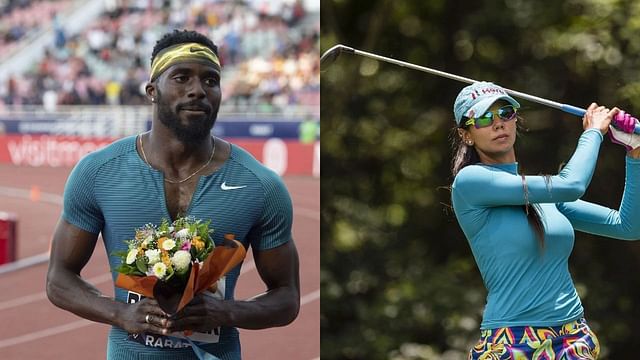 Kenny Bednarek and Sharmila Nicollet (Images via: Both Getty)