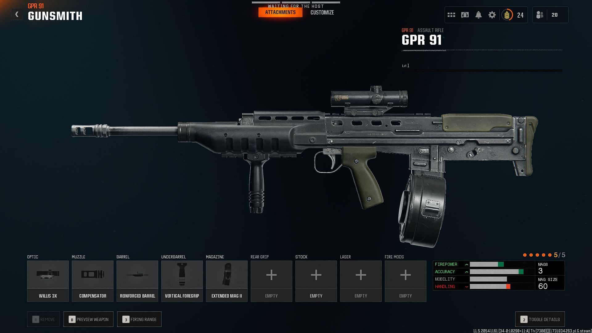 GPR 91 is the best long-range weapon (Image via Activision)