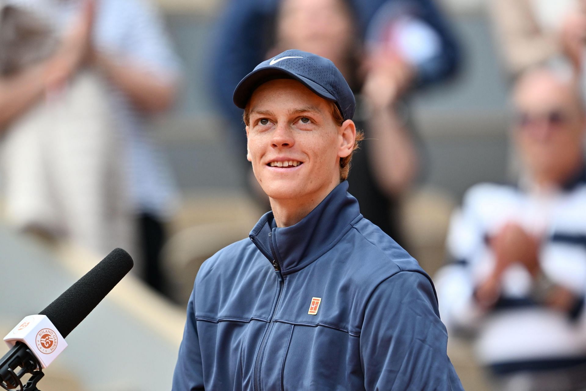 Jannik Sinner at the 2024 French Open Roland Garros tennis tournament - Source: Getty