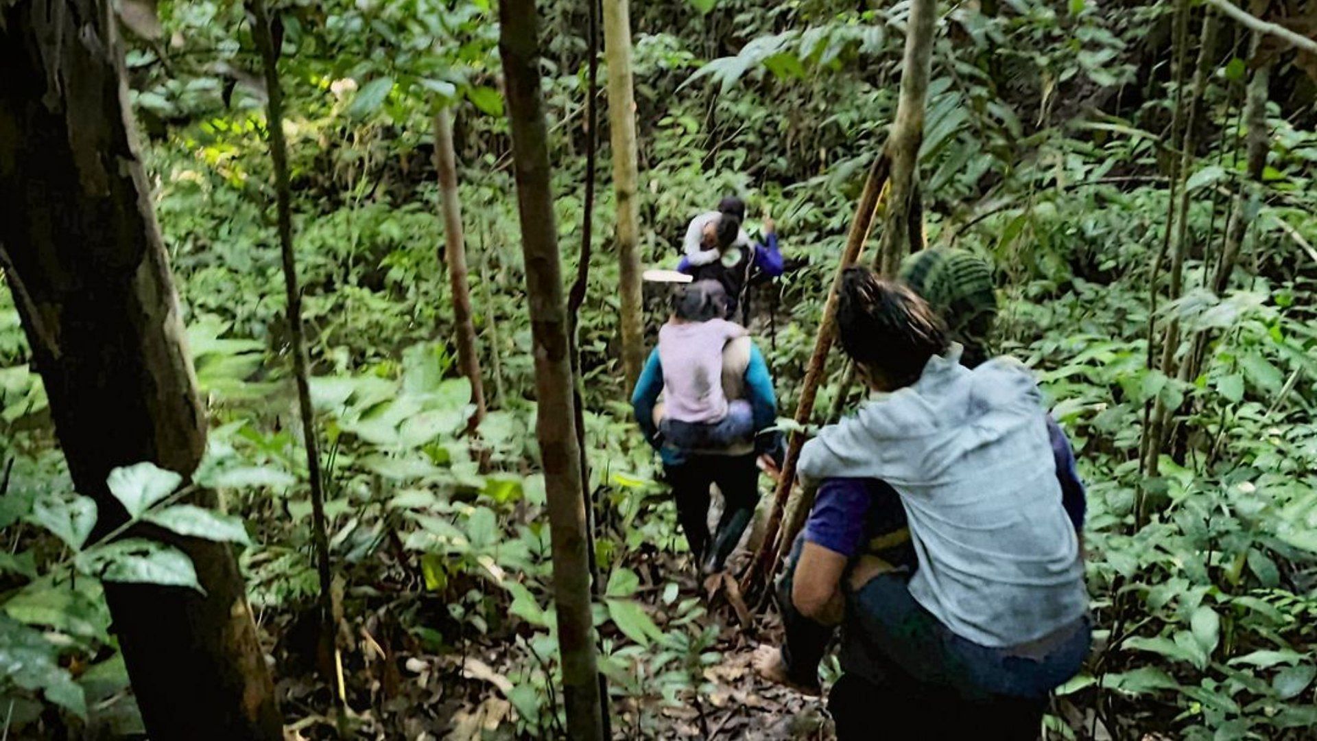 An image taken from the documentary The Lost Children (Image via Instagram/@netflixcolombia)