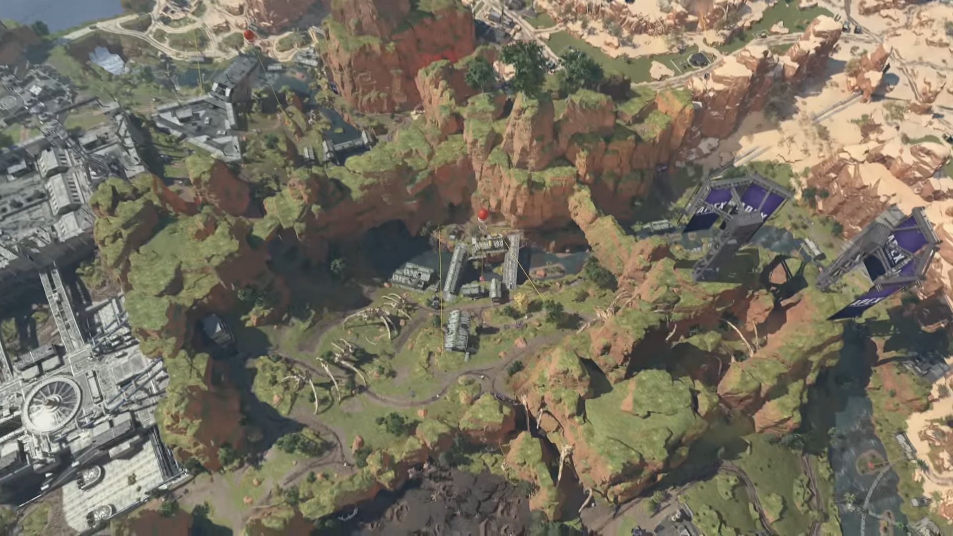 Old POIs are back with Season 23 in Apex Legends (Image via EA)