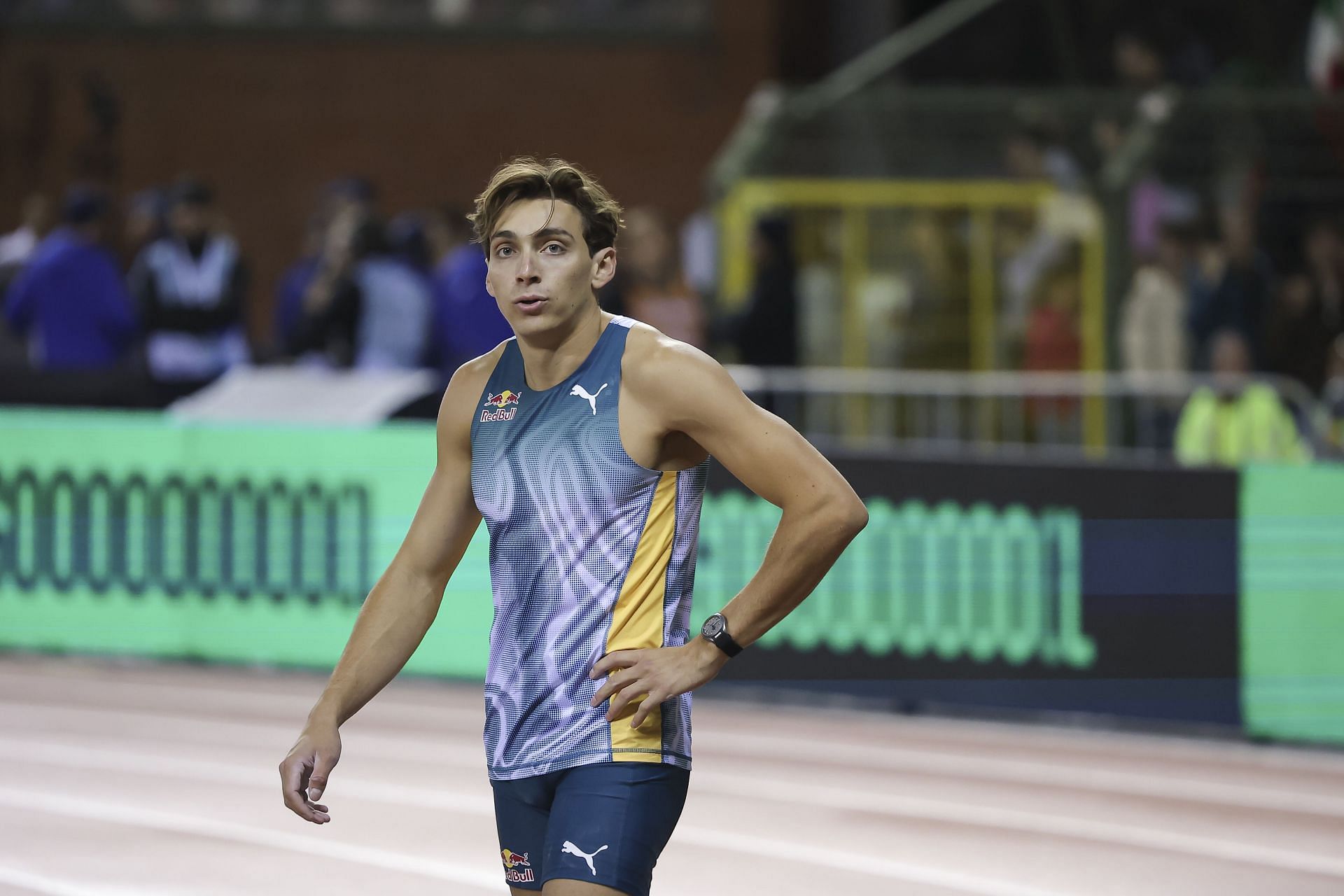 Wanda Diamond League 2024 Final - Mondo Duplantis jumps 6.11m for win (Source: Getty)