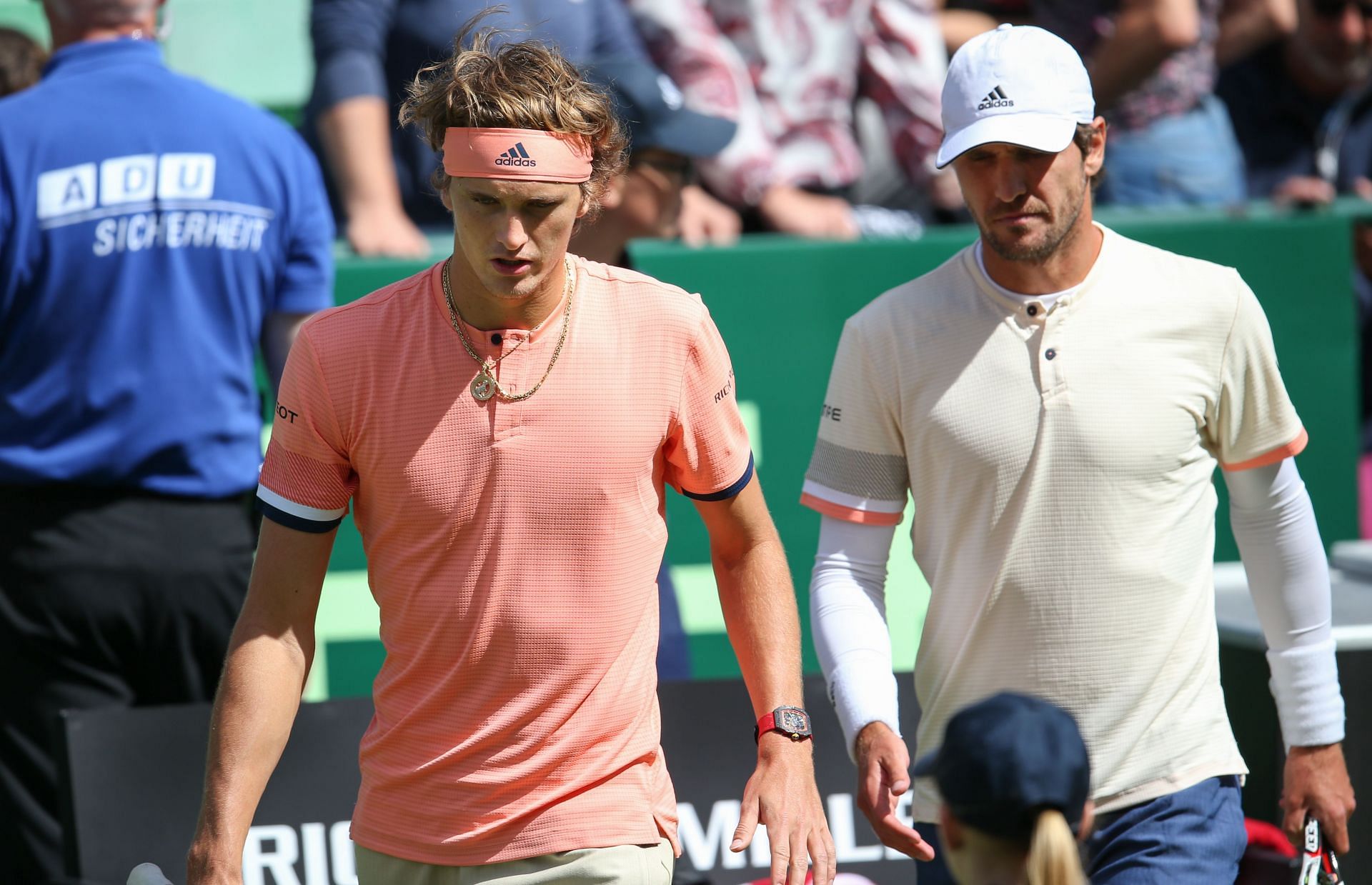 Alexander Zverev with his brother Mischa (Source: Getty)