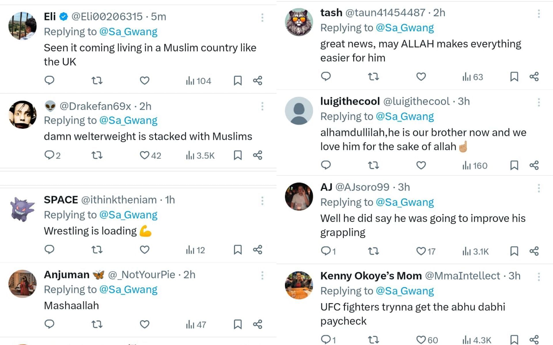 Fans react to Michael Page accepting Islam