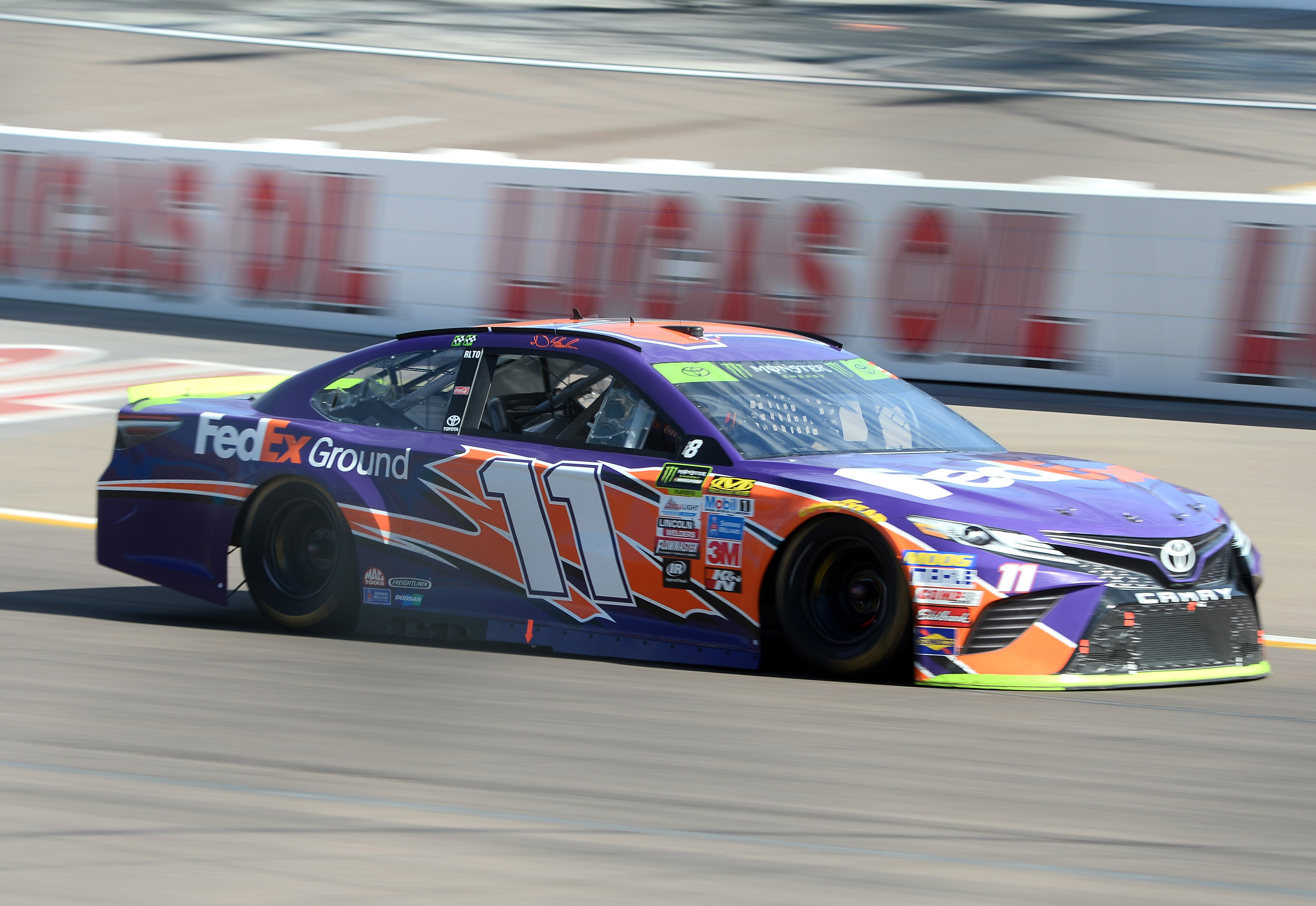 Denny Hamlin at the 2017 Can-Am 500 - Source: Imagn