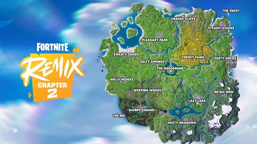 Fortnite Chapter 2 Remix map (Image via Epic Games)