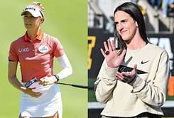 WATCH: Caitlin Clark and Nelly Korda begin their campaign at the Annika LPGA Tournament