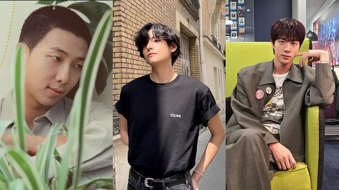 "Support to their little brother"- Fans rejoice as Jin and Kim Namjoon showcases support to BTS' V’s Winter Ahead