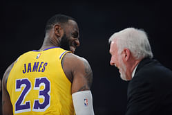 Coach Gregg Popovich’s health weighs on LeBron James’ mind after major news