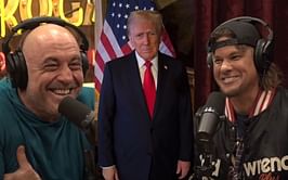 "Adam and Eve were in there" - Joe Rogan and Theo Von look back at "crazy" election night experience