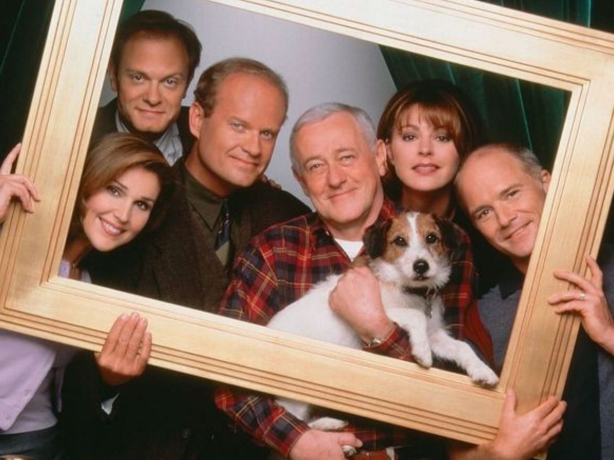 Frasier had 11 seasons that aired from 1993 to 2004. (Image via Instagram/@frasier)