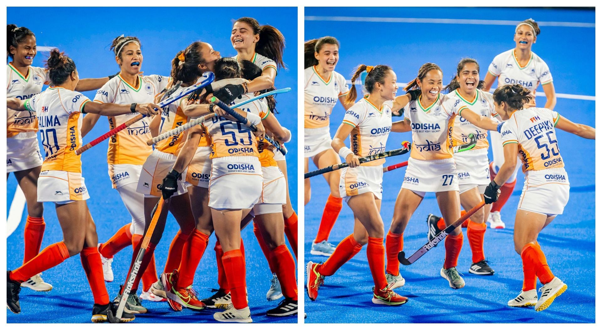 Deepika scored her 11th goal of the Asian Champions Trophy for India - Source:  Hockey India