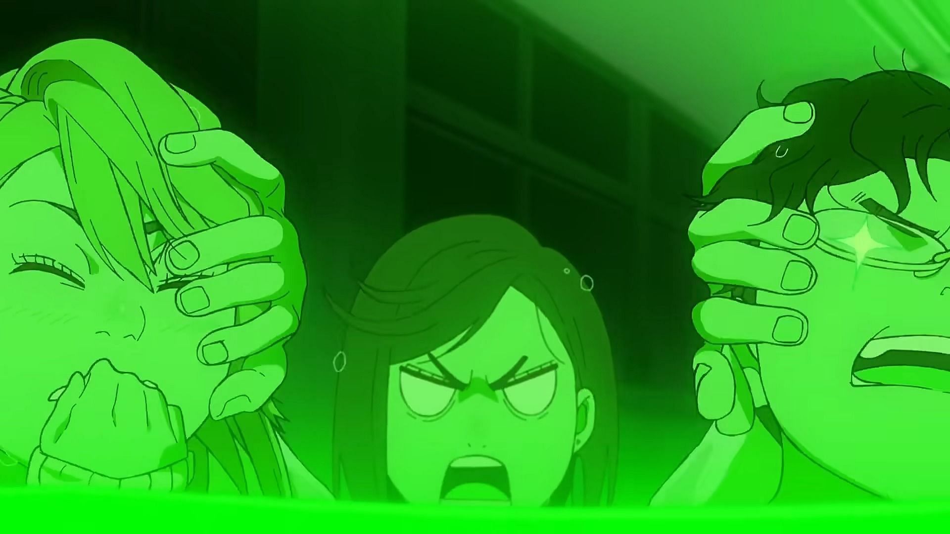 Dandadan episode 9: Momo, Okarun, and Aira defeat their strongest enemies yet (Image via Science SARU)