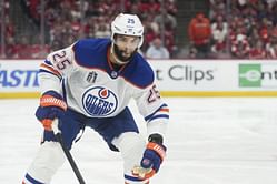 Darnell Nurse injury: Why did Oilers D-man exit game vs Maple Leafs?