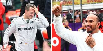 "Lewis Hamilton and Michael Schumacher are less apart than you might imagine": Former co-worker details the drivers' similarities