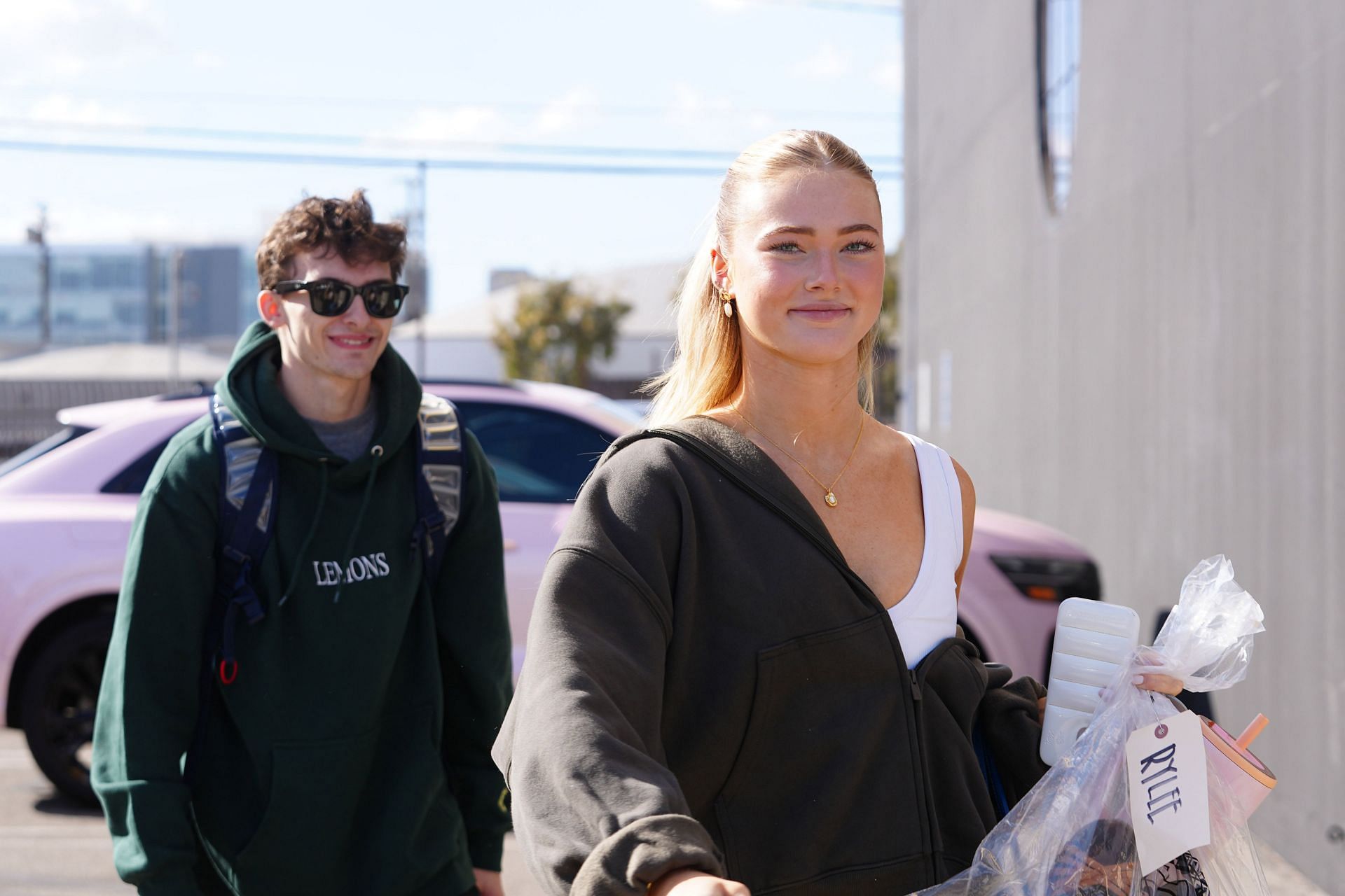 Stephen Nedoroscik and Rylee Arnold In Los Angeles (Source: Getty)