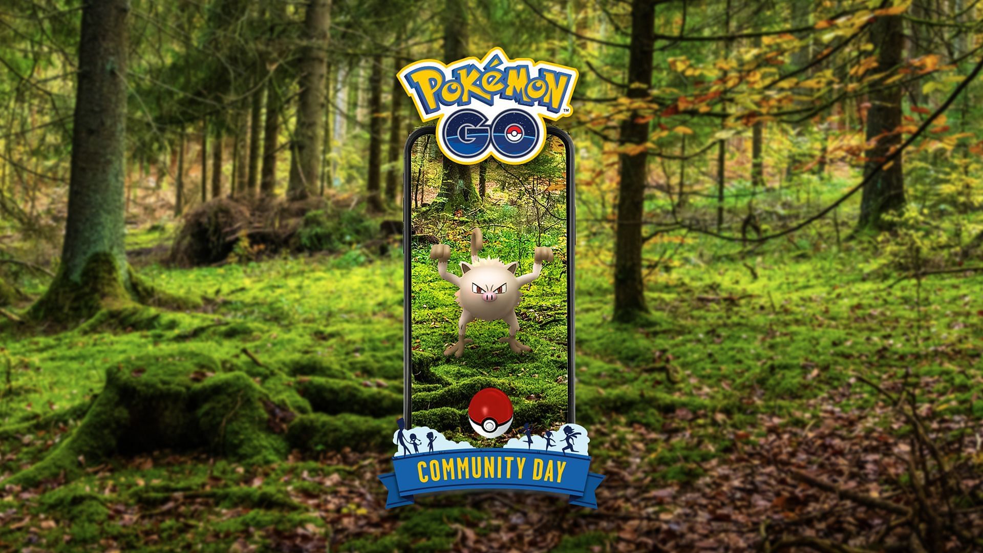 Pokemon GO Mankey Community Day poster (Image via TPC)