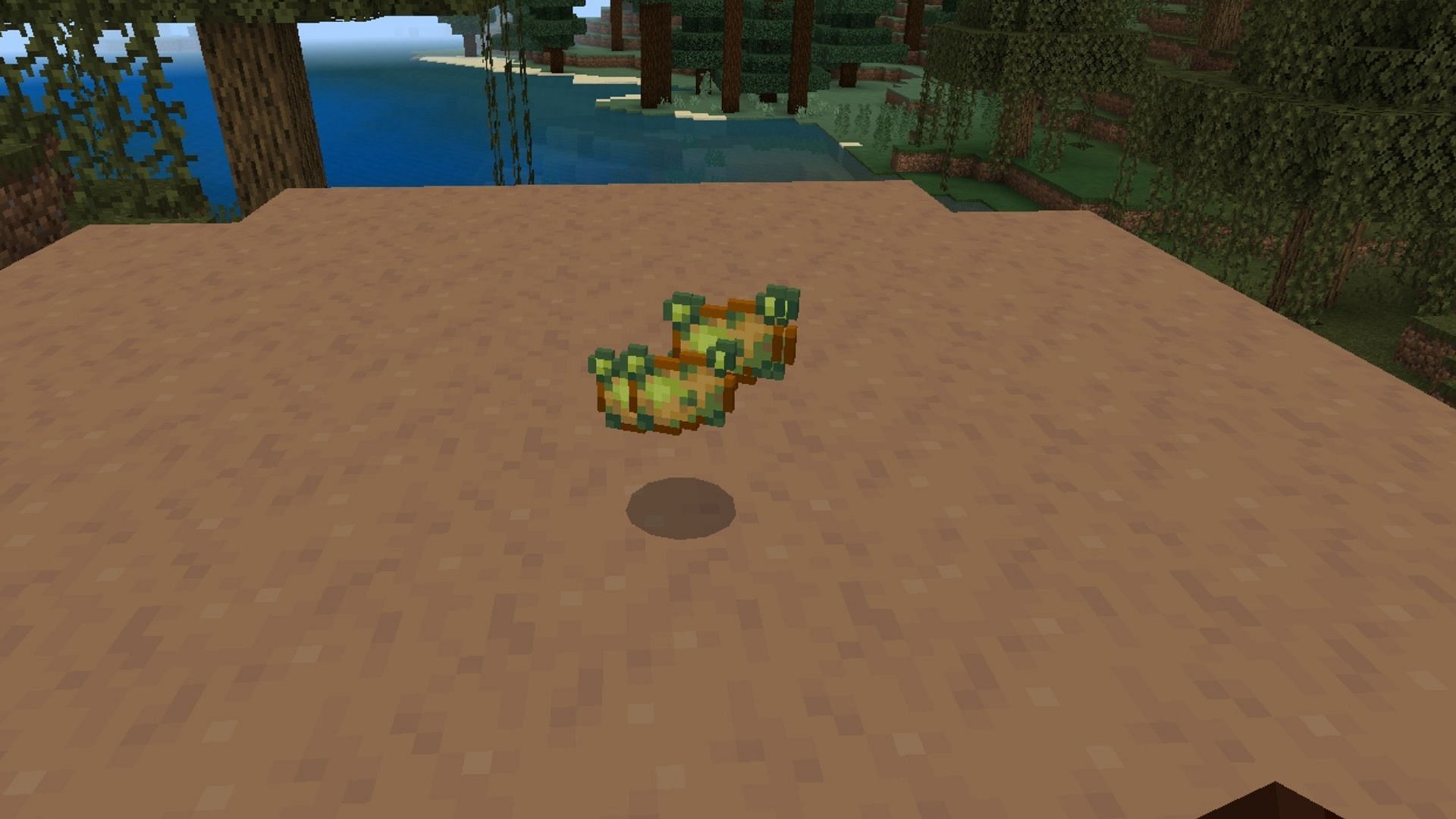 Poisonous potato in Minecraft (Image via Mojang Studios)