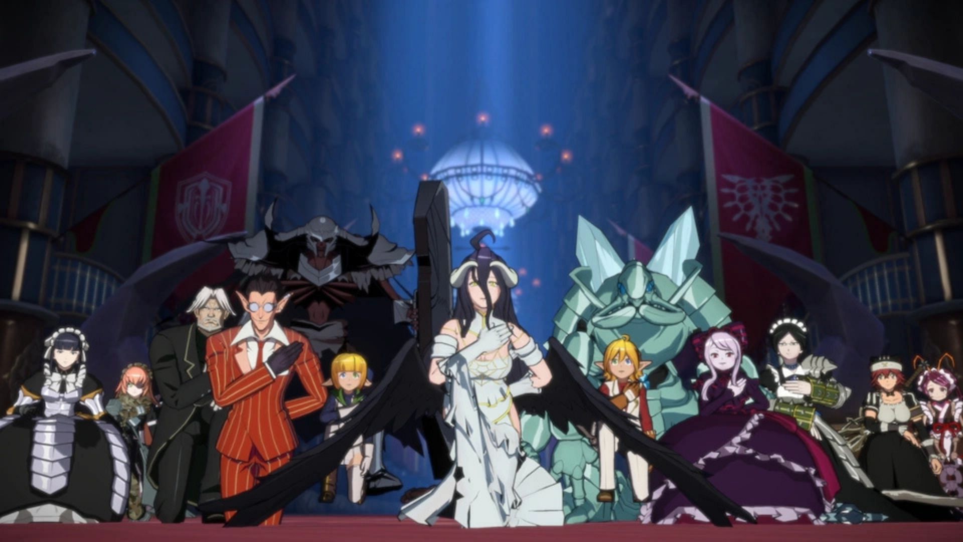 Lord of Nazarick features a diverse range of characters (Image via Crunchyroll, LLC)