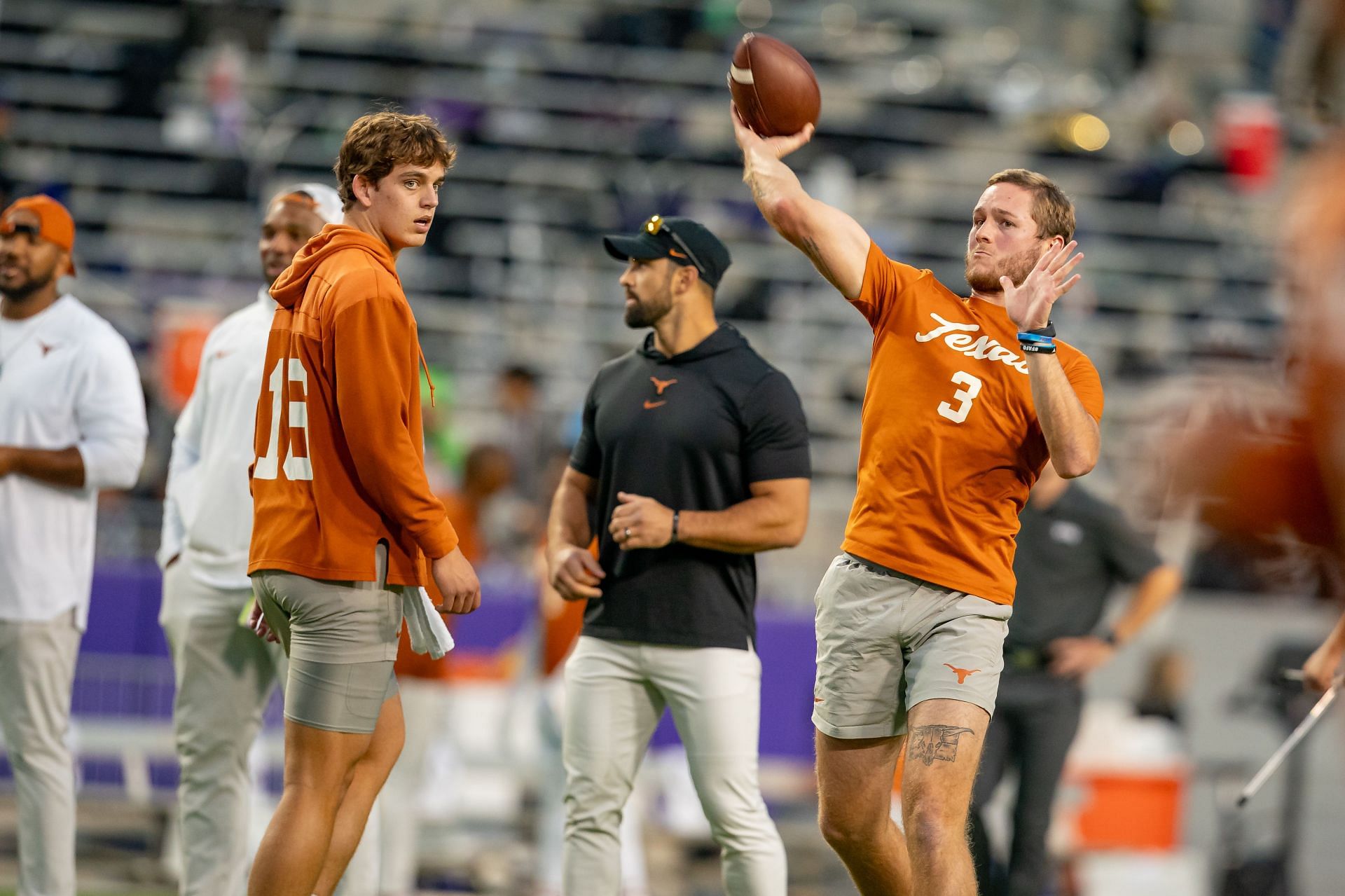 COLLEGE FOOTBALL: NOV 11 Texas at TCU - Source: Getty