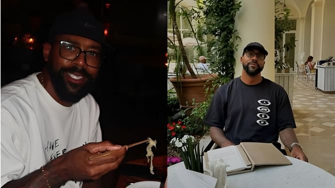 Michael Jordan's son Marcus Jordan soaks up sun on Puerto Rico getaway with IG model