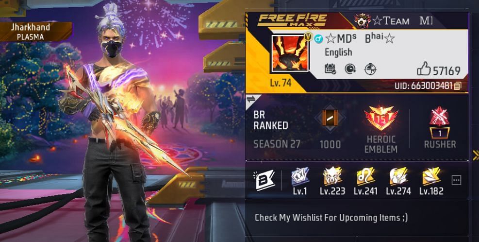 Free Fire MAX (Image via Garena/Screenshot)