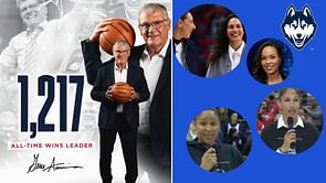 5 former UConn icons who attended Geno Auriemma’s historic game ft. Diana Taurasi