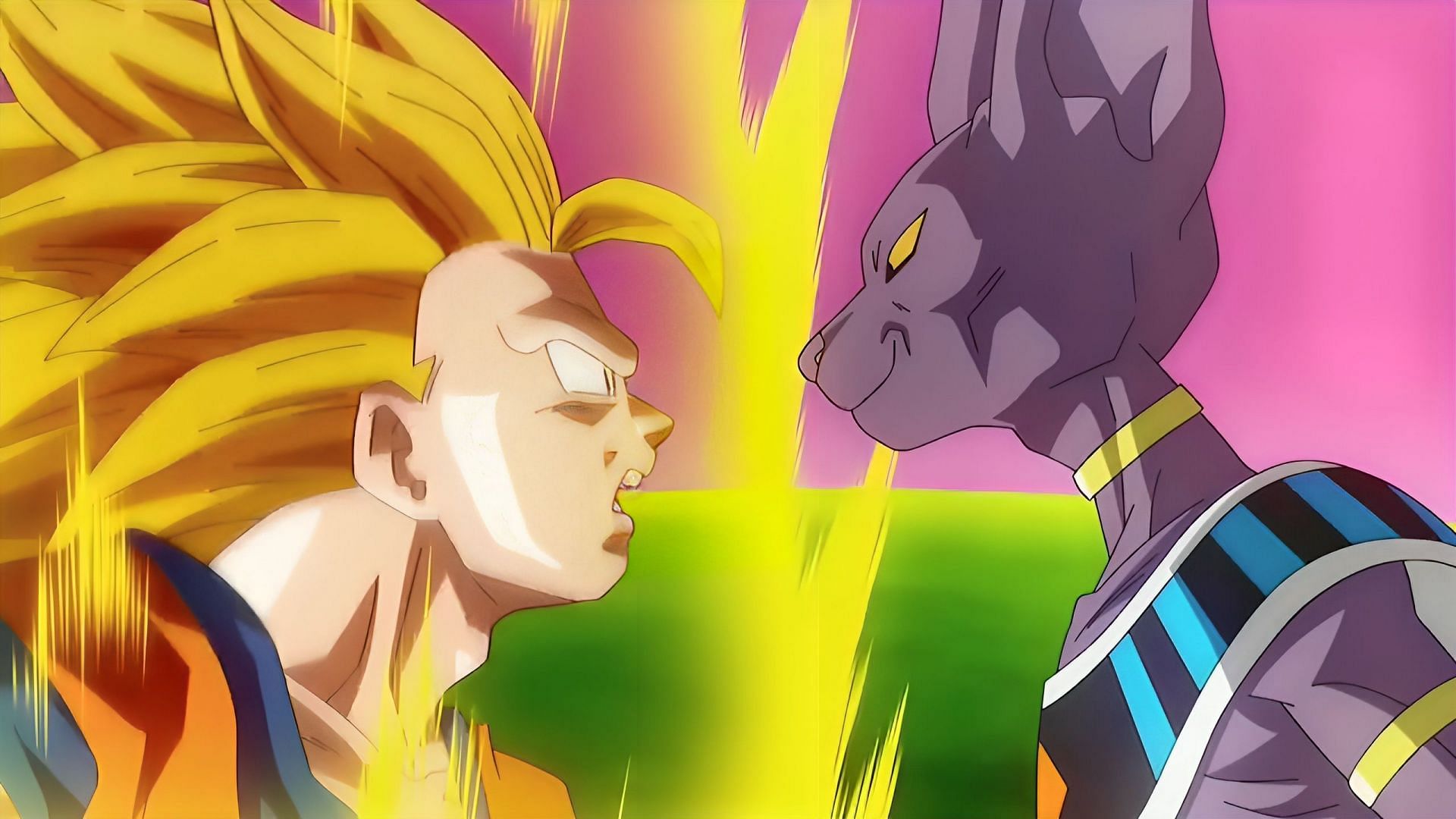 Beerus quickly defeated Super Saiyan 3 Goku with this move (Image via Toei Animation)