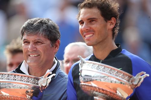 Toni Nadal (L) and Rafael Nadal (R) (Source: Getty)