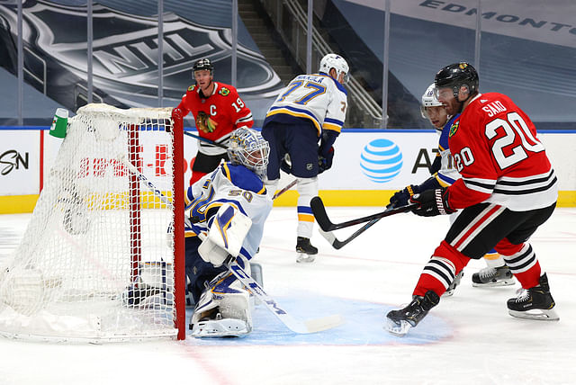 NHL: Exhibition-Chicago Blackhawks vs St. Louis Blues - Source: Imagn