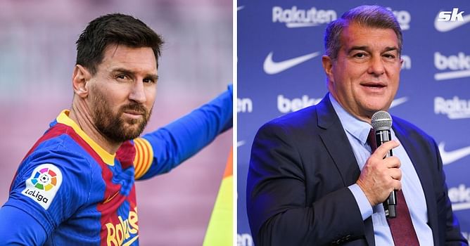Barcelona president Joan Laporta makes feelings clear about Lionel Messi in his speech during club’s 125th anniversary gala