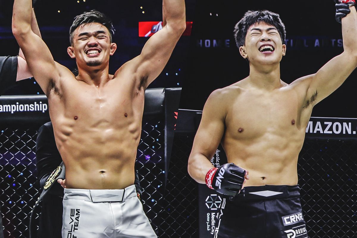 Christian Lee (left) and Adrian Lee (right). [Photos from ONE Championship]