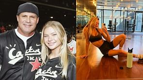 Jose Canseco's daughter Josie Canseco crushes core workout session in all-black gym outfit