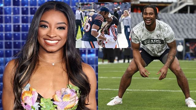 When Jonathan Owens reflected on watching Simone Biles compete live up close (Images: All via Getty)