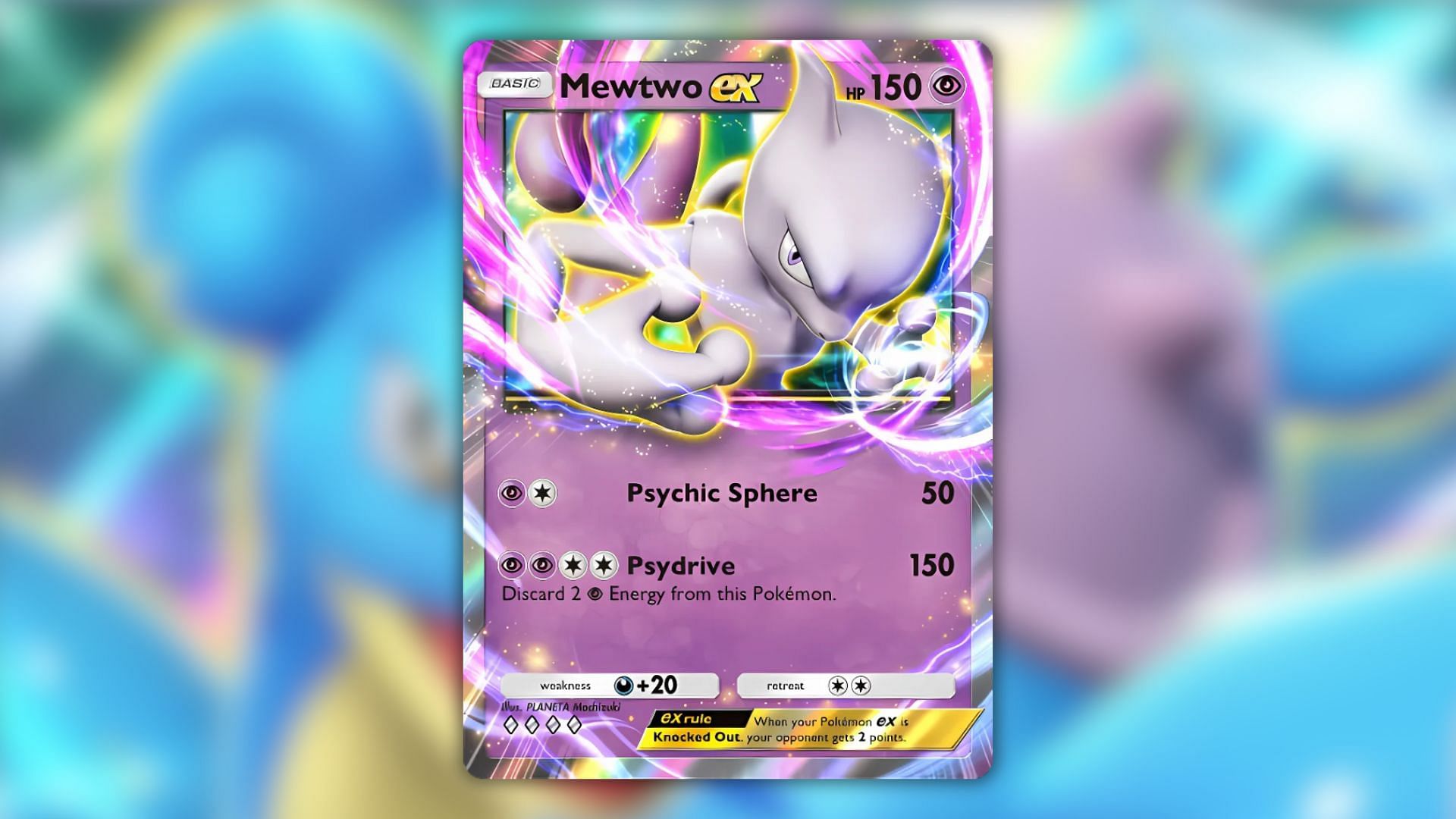 Mewtwo&#039;s card in Pokemon TCG Pocket (Image via The Pokemon Company)