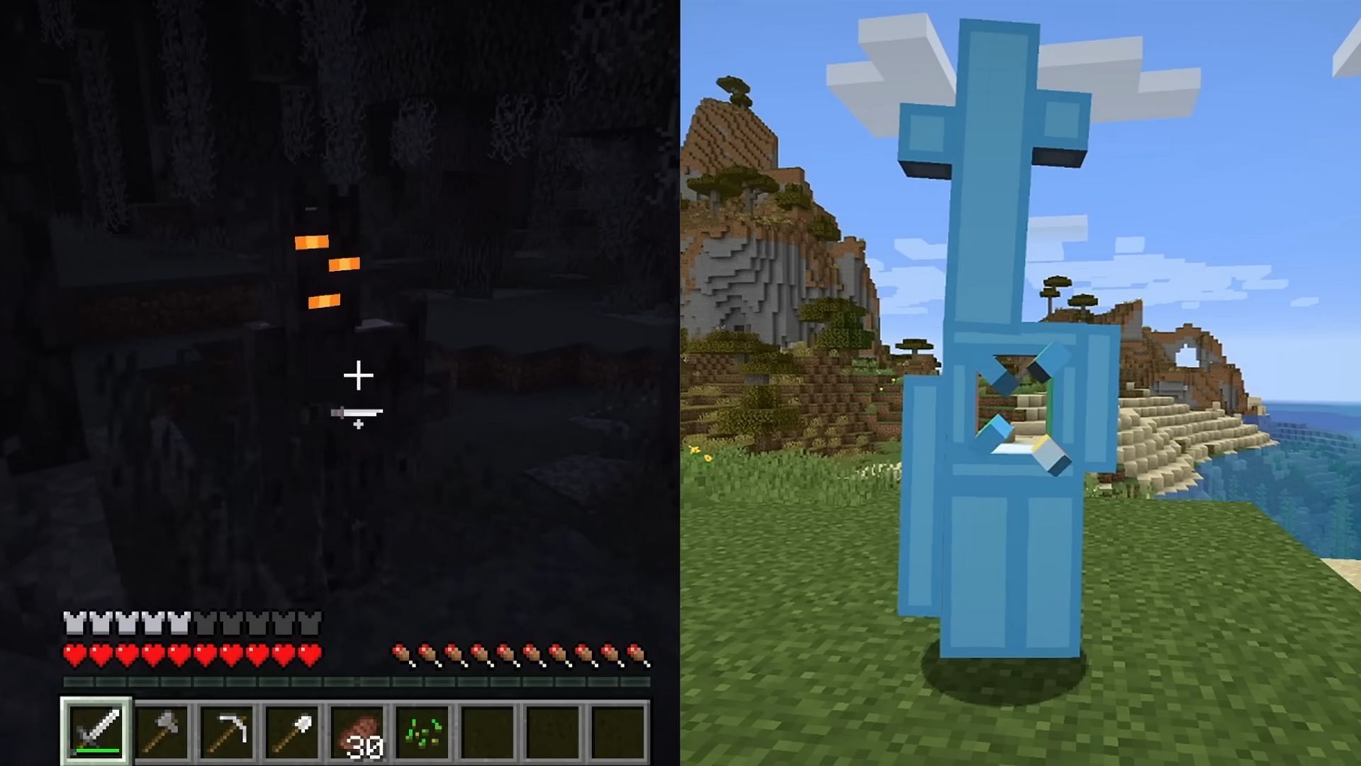 Both the Creaking and the Stalker have a lot of similarities (Image via Mojang Studios)