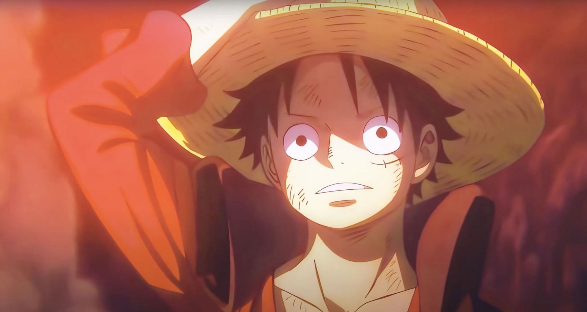 Luffy as seen in anime (Image via Toei Animation)