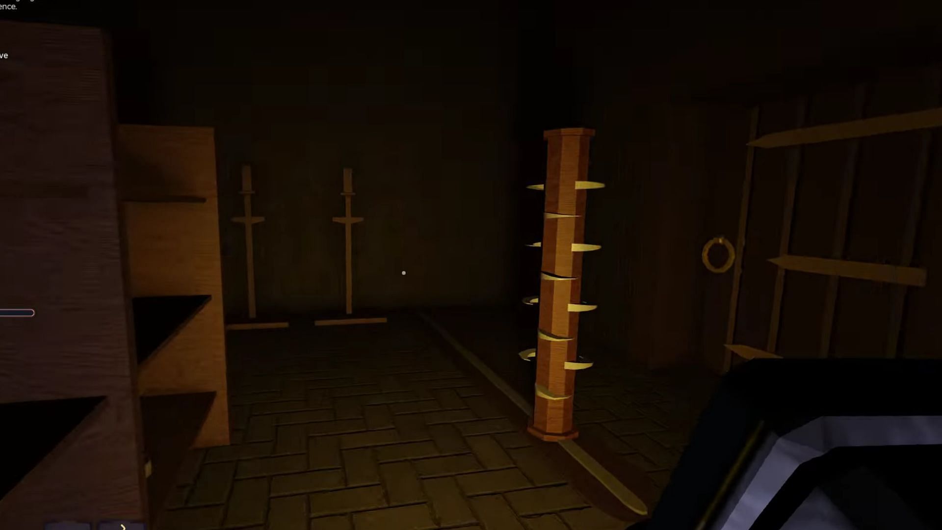 Spinning Blades inside the Crypt of the Damned (Image via Roblox)