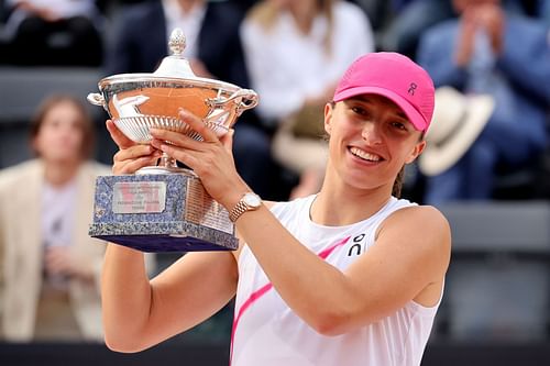 Iga Swiatek at the Italian Open 2024. (Photo: Getty)