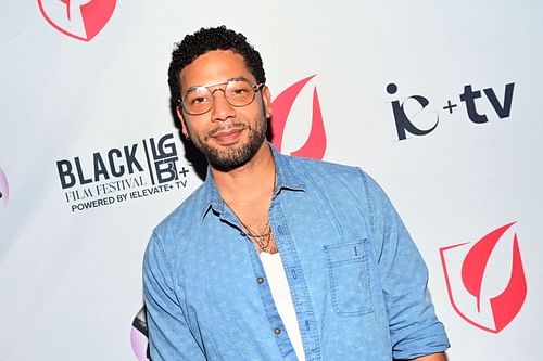 Smollett was represented by Uche (Image via Paras Griffin/Getty Images)