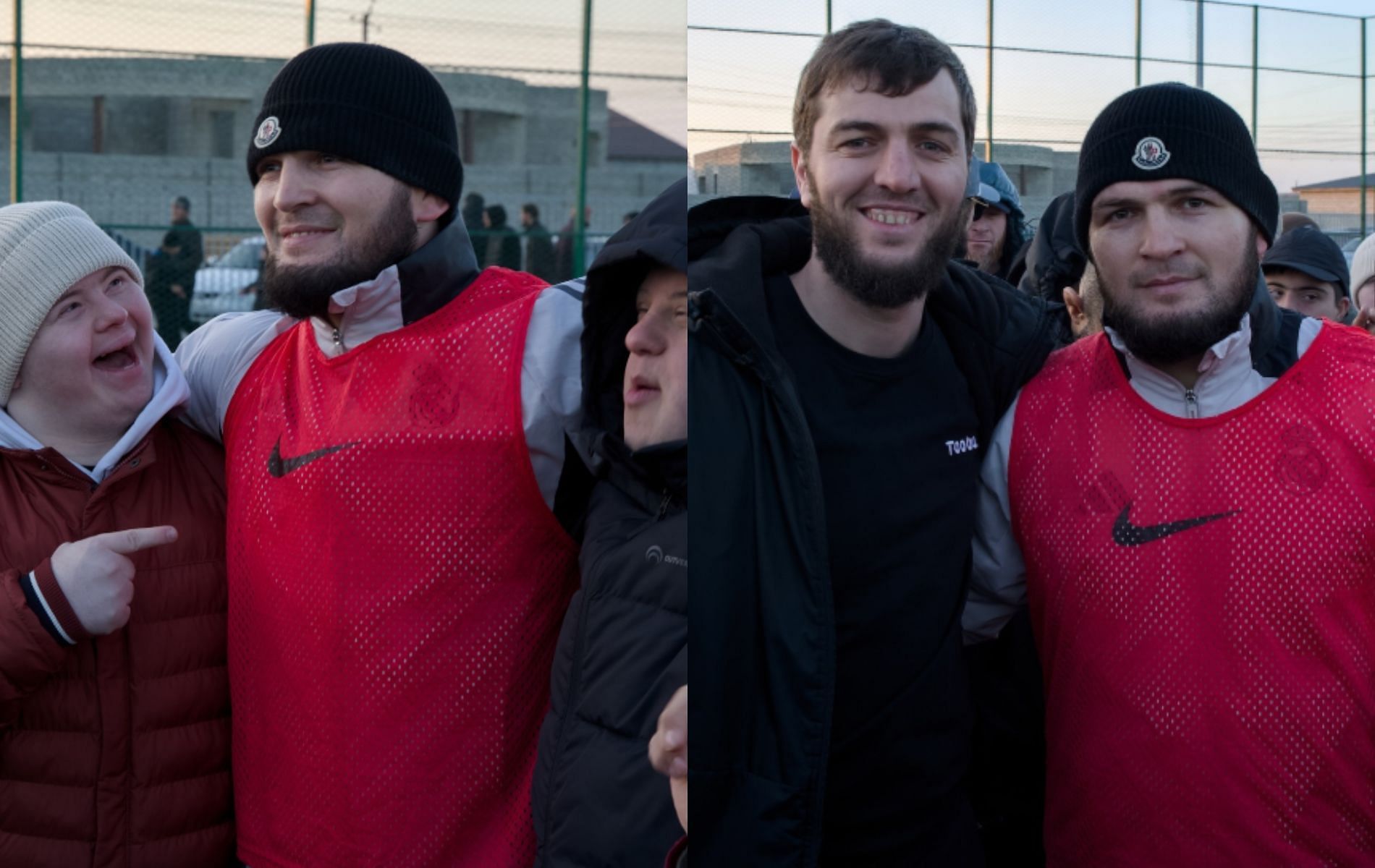 A few moments from Khabib Nurmagomedov&#039;s team&#039;s soccer cup win. [Image Courtesy: @khabib_nurmagomedov on Instagram]