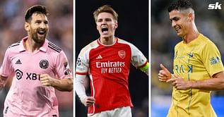 Cristiano Ronaldo or Lionel Messi? When Arsenal captain Martin Odegaard made his pick