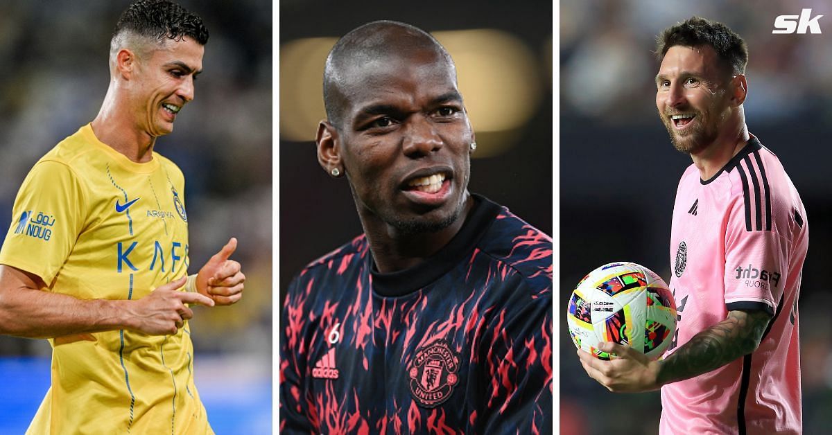 Paul Pogba provides response when asked to pick between Lionel Messi and Cristiano Ronaldo - Source: All images from Getty