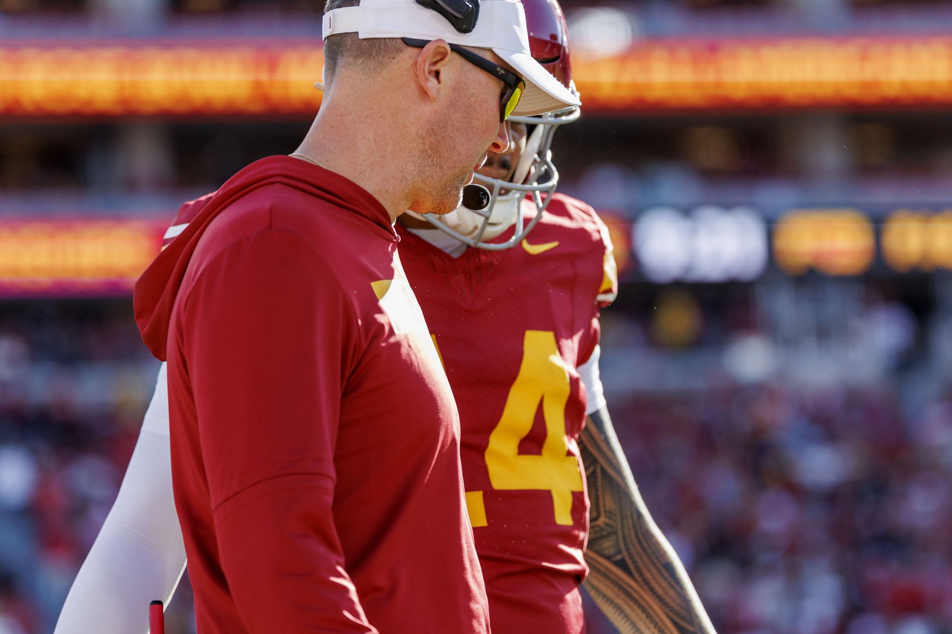 USC vs Nebraska in Los Angeles, CA. - Source: Getty