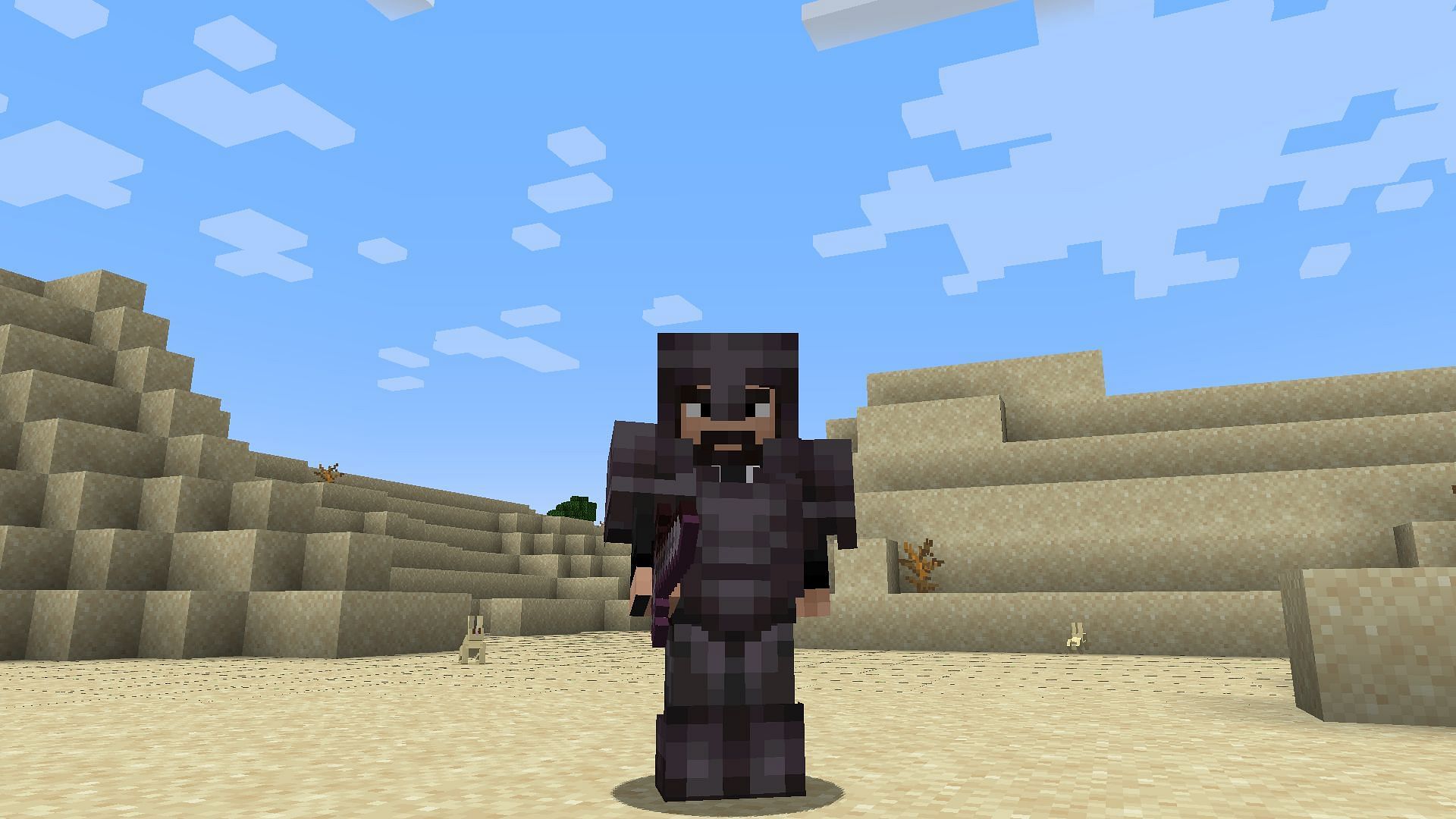 The effort behind collecting netherite makes it one of the hardest achievements in Minecraft (Image via Mojang Studios)