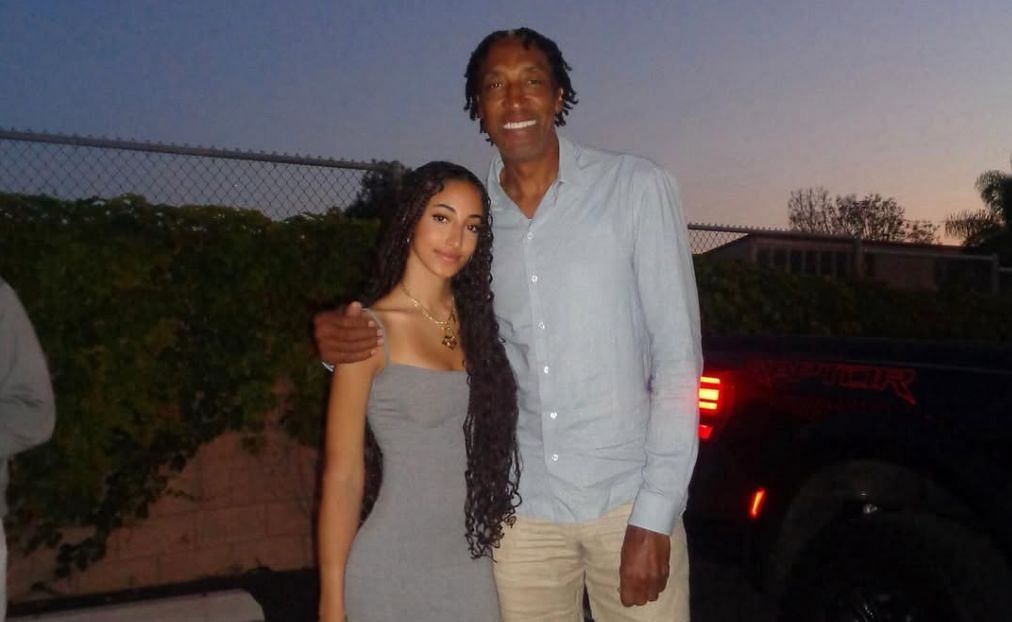 Scottie Pippen and daughter Sophia Pippen join forces (Sophia Pippen