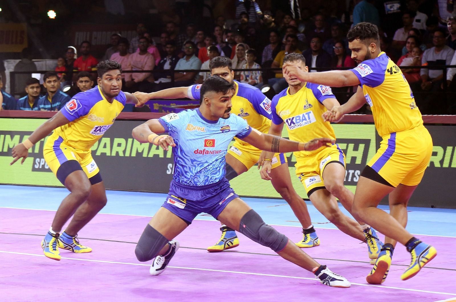 Bengal Warriorz will be in action tonight (Image: Pro Kabaddi)